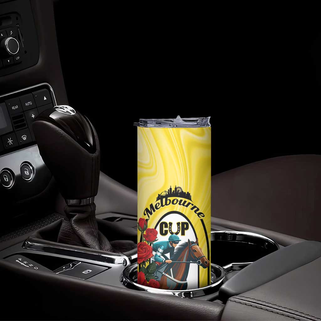 Personalised Melbourne Horse Racing Skinny Tumbler The Race That Stops The Nation
