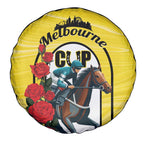 Personalised Melbourne Horse Racing Spare Tire Cover The Race That Stops The Nation