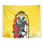 Personalised Melbourne Horse Racing Tapestry The Race That Stops The Nation