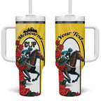 Personalised Melbourne Horse Racing Tumbler With Handle The Race That Stops The Nation