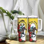 Personalised Melbourne Horse Racing Tumbler With Handle The Race That Stops The Nation