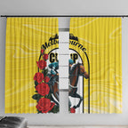 Personalised Melbourne Horse Racing Window Curtain The Race That Stops The Nation