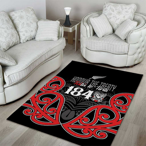 Toitu Te Tiriti 1840 Aotearoa Area Rug Stand Together Stand Stronger