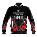 Toitu Te Tiriti 1840 Aotearoa Baseball Jacket Stand Together Stand Stronger