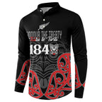 Toitu Te Tiriti 1840 Aotearoa Button Sweatshirt Stand Together Stand Stronger