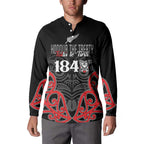 Toitu Te Tiriti 1840 Aotearoa Button Sweatshirt Stand Together Stand Stronger