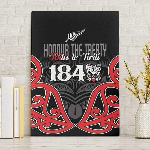 Toitu Te Tiriti 1840 Aotearoa Canvas Wall Art Stand Together Stand Stronger