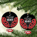Toitu Te Tiriti 1840 Aotearoa Ceramic Ornament Stand Together Stand Stronger