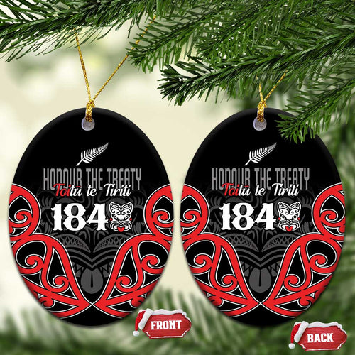 Toitu Te Tiriti 1840 Aotearoa Ceramic Ornament Stand Together Stand Stronger