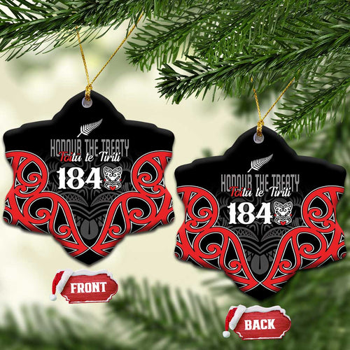 Toitu Te Tiriti 1840 Aotearoa Ceramic Ornament Stand Together Stand Stronger