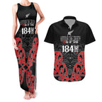 Toitu Te Tiriti 1840 Aotearoa Couples Matching Tank Maxi Dress and Hawaiian Shirt Stand Together Stand Stronger