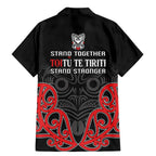 Toitu Te Tiriti 1840 Aotearoa Family Matching Mermaid Dress and Hawaiian Shirt Stand Together Stand Stronger
