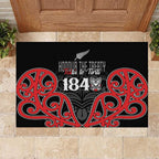 Toitu Te Tiriti 1840 Aotearoa Rubber Doormat Stand Together Stand Stronger