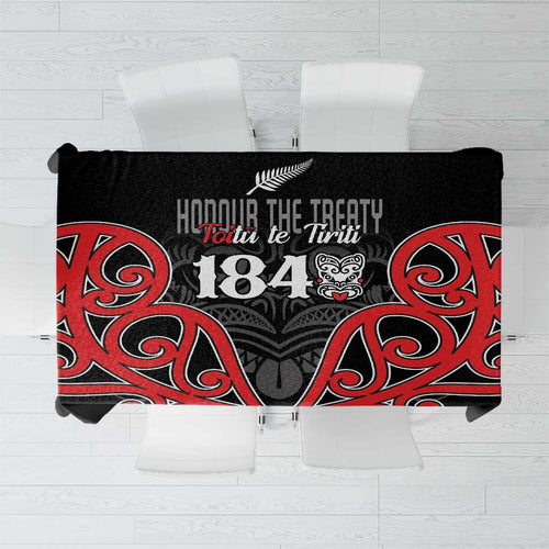 Toitu Te Tiriti 1840 Aotearoa Tablecloth Stand Together Stand Stronger
