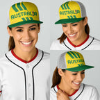 Soccer 2026 Australia Baseball Net Cap Socceroos Go Glory