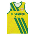 Custom Soccer 2026 Australia Basketball Jersey Socceroos Go Glory