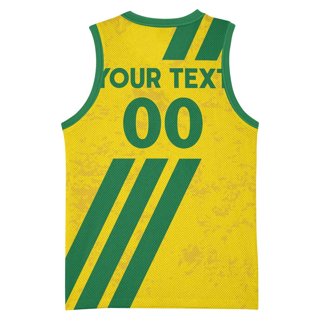 Custom Soccer 2026 Australia Basketball Jersey Socceroos Go Glory