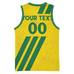 Custom Soccer 2026 Australia Basketball Jersey Socceroos Go Glory