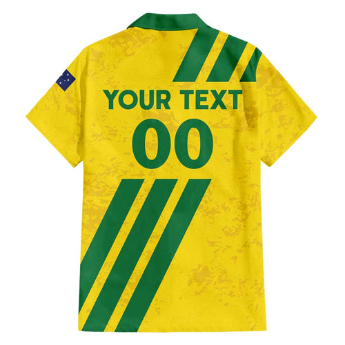 Custom Soccer 2026 Australia Hawaiian Shirt Socceroos Go Glory