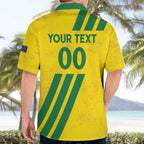 Custom Soccer 2026 Australia Hawaiian Shirt Socceroos Go Glory