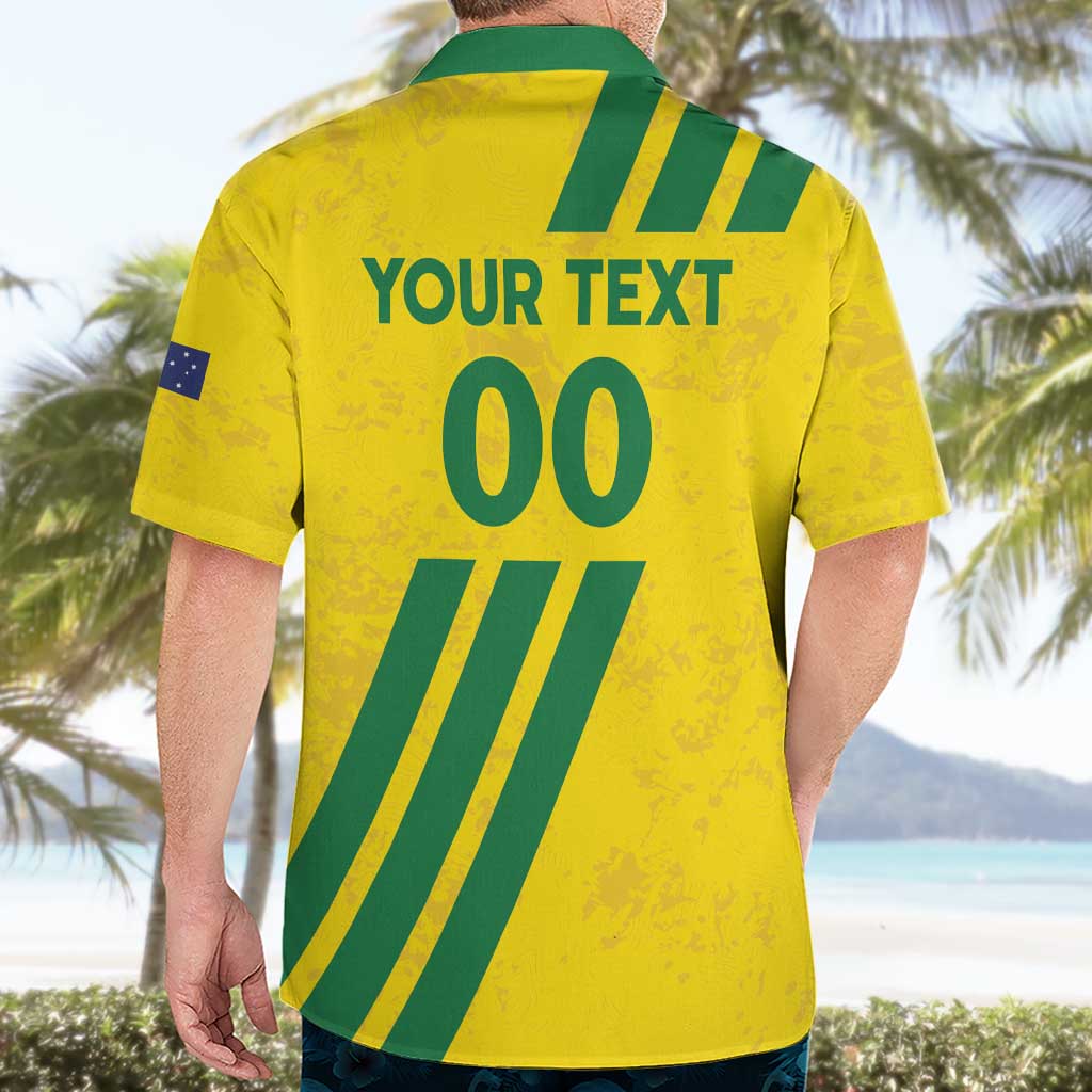 Custom Soccer 2026 Australia Hawaiian Shirt Socceroos Go Glory