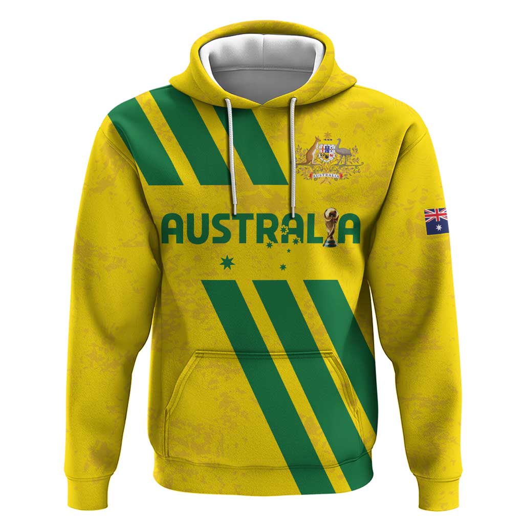 Custom Soccer 2026 Australia Hoodie Socceroos Go Glory