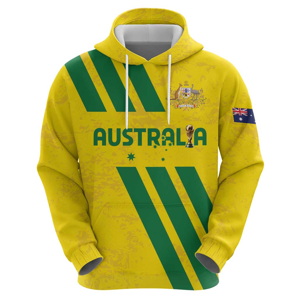 Custom Soccer 2026 Australia Hoodie Socceroos Go Glory