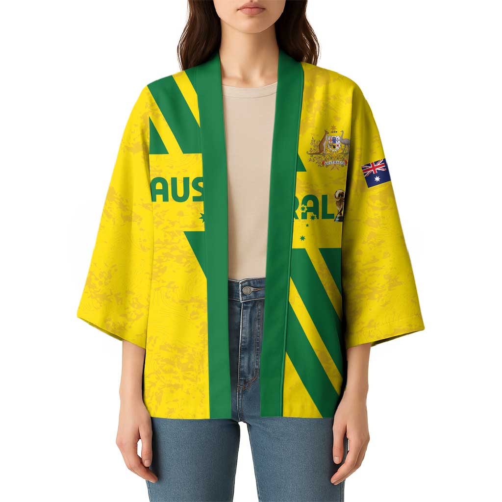 Custom Soccer 2026 Australia Kimono Socceroos Go Glory
