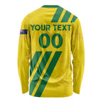 Custom Soccer 2026 Australia Long Sleeve Shirt Socceroos Go Glory