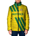 Custom Soccer 2026 Australia Padded Jacket Socceroos Go Glory