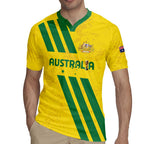Custom Soccer 2026 Australia Rugby Jersey Socceroos Go Glory