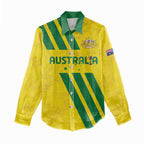 Custom Soccer 2026 Australia Women Casual Shirt Socceroos Go Glory
