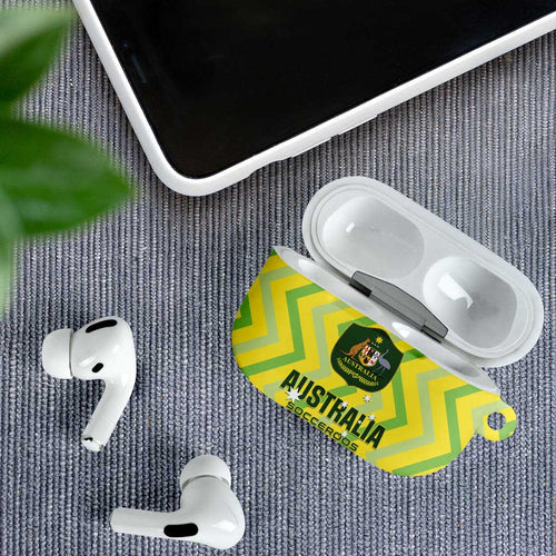 Australia Socceroos 2025 AirPods Case Forever Golden - Aussie Hoodie