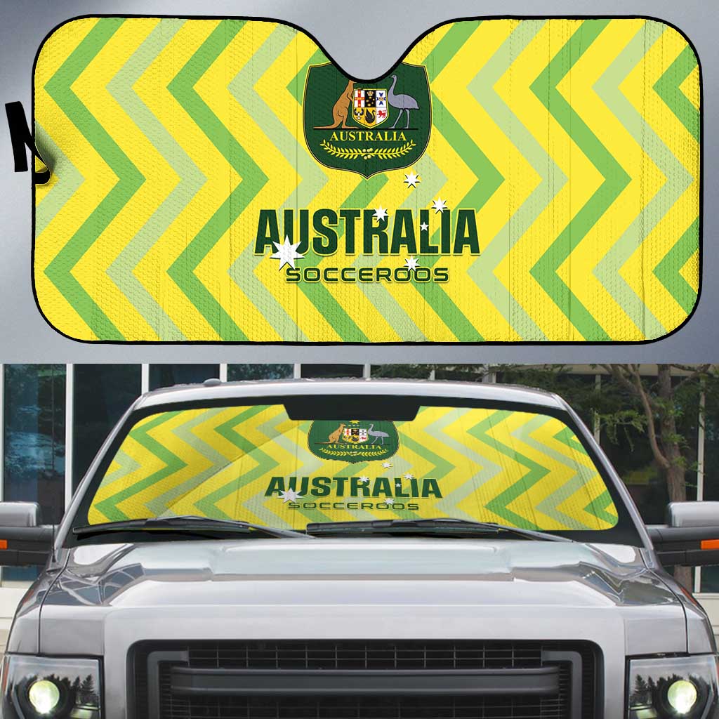 Australia Socceroos 2025 Auto Sun Shade Forever Golden - Aussie Hoodie