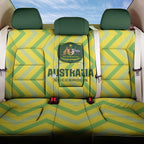 Australia Socceroos 2025 Back Car Seat Cover Forever Golden - Aussie Hoodie