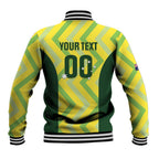 Custom Australia Socceroos 2025 Baseball Jacket Forever Golden - Aussie Hoodie