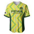 Custom Australia Socceroos 2025 Baseball Jersey Forever Golden - Aussie Hoodie