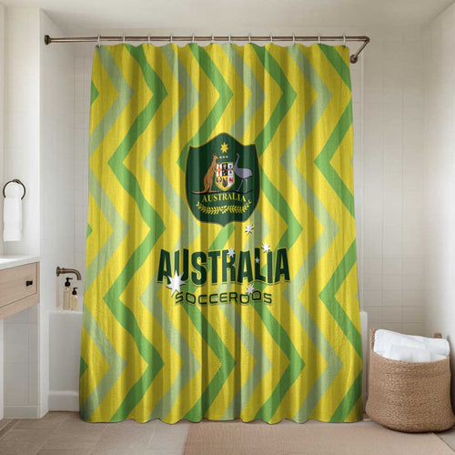 Australia Socceroos 2025 Bathroom Set Forever Golden - Aussie Hoodie