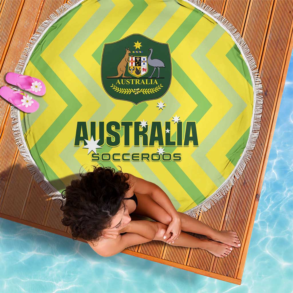 Australia Socceroos 2025 Beach Blanket Forever Golden - Aussie Hoodie