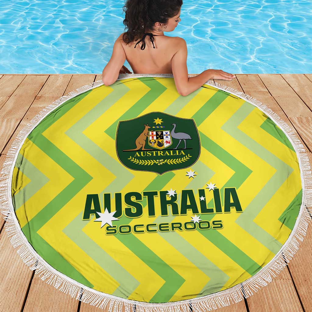 Australia Socceroos 2025 Beach Blanket Forever Golden - Aussie Hoodie