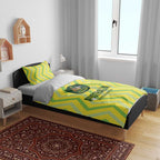 Australia Socceroos 2025 Bedding Set Forever Golden - Aussie Hoodie