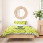 Australia Socceroos 2025 Bedding Set Forever Golden - Aussie Hoodie