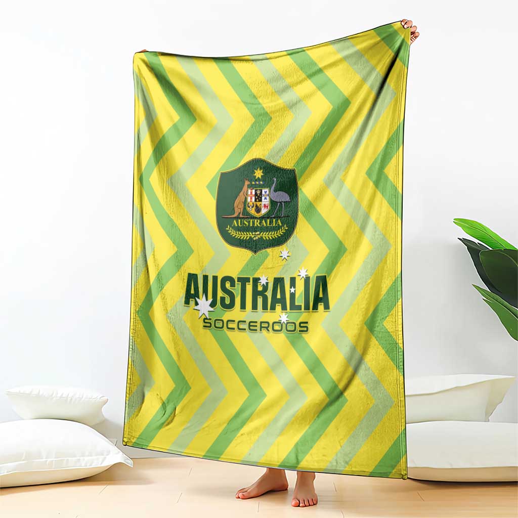 Australia Socceroos 2025 Blanket Forever Golden - Aussie Hoodie
