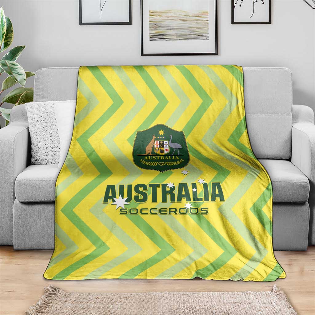 Australia Socceroos 2025 Blanket Forever Golden - Aussie Hoodie