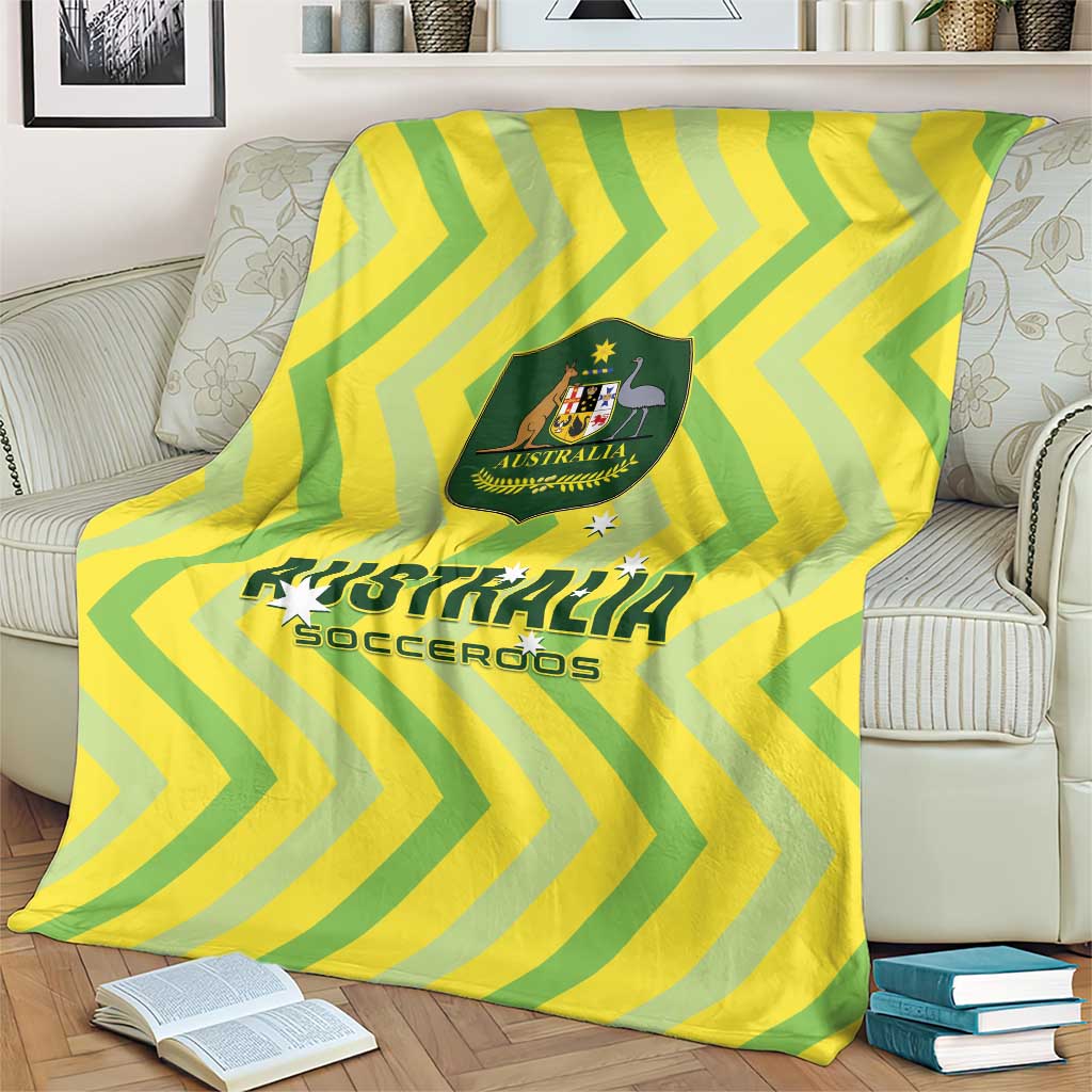 Australia Socceroos 2025 Blanket Forever Golden - Aussie Hoodie