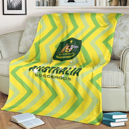 Australia Socceroos 2025 Blanket Forever Golden - Aussie Hoodie
