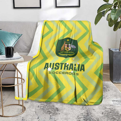 Australia Socceroos 2025 Blanket Forever Golden - Aussie Hoodie