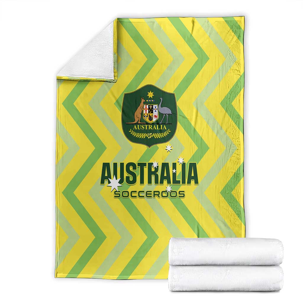 Australia Socceroos 2025 Blanket Forever Golden - Aussie Hoodie
