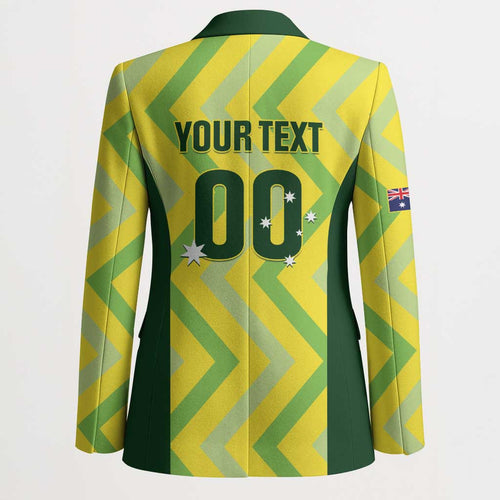Custom Australia Socceroos 2025 Blazer Forever Golden - Aussie Hoodie