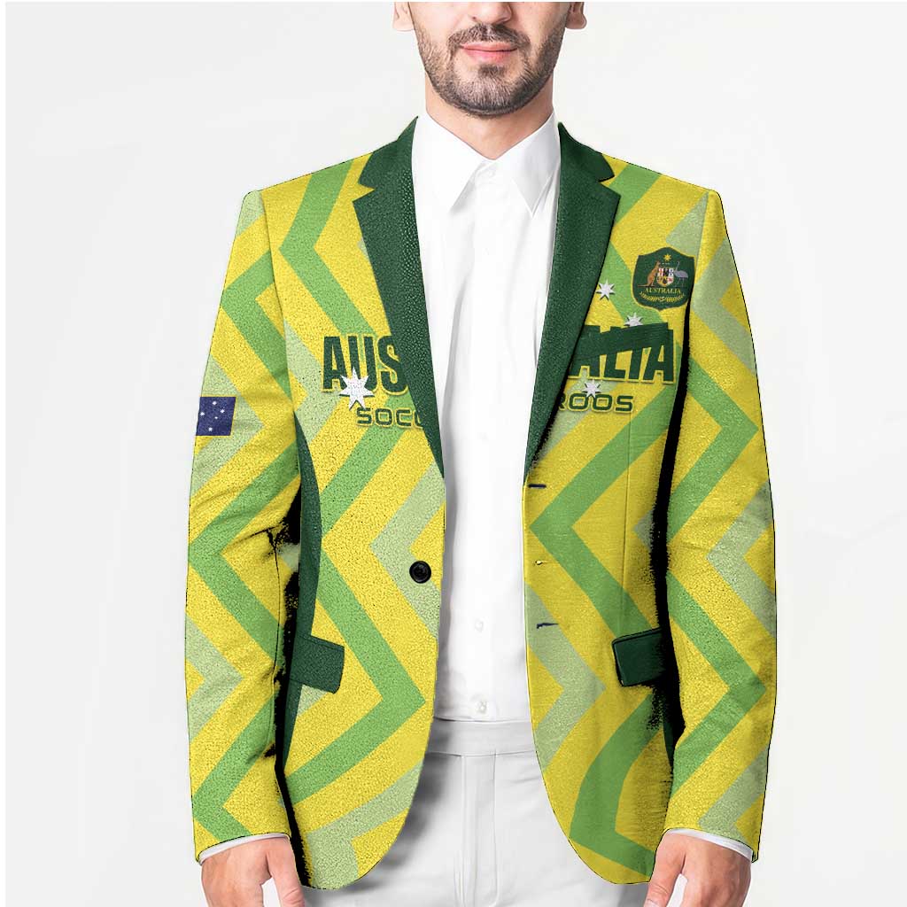Custom Australia Socceroos 2025 Blazer Forever Golden - Aussie Hoodie